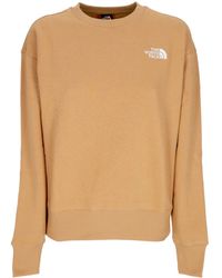 The North Face - W Essential Crewneck Damen-Sweatshirt - Lyst