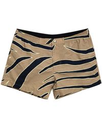 Bottega Veneta - Boxer Meer Mit Tierdruck - Lyst