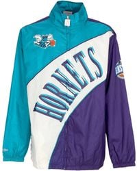 Mitchell &amp; Ness - Herenwindjack Nba Arched Retro Lined Windjack Chahor Multi/Wit - Lyst