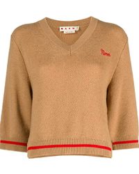 Marni - Knitwear Bruin - Lyst