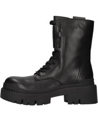 Ash - Mustang Combat Boot - Lyst