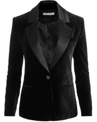 Alice + Olivia - Jacken Schwarz - Lyst