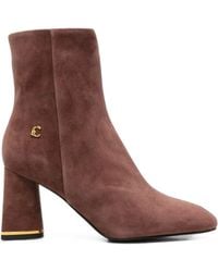 Coccinelle - Suede Ankle Boots - Lyst