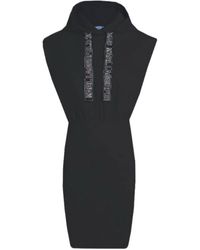 Karl Lagerfeld - Kleid Klj Sless Hoodie Dress - Lyst