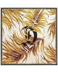 Just Cavalli - Print Seasonal Silk Scarf - Lyst