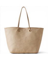 Borbonese - Shopping Bag Flight M Sand - Lyst