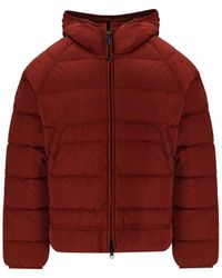 C.P. Company - Eco Chrome-R Goggle Ketchup Hooded Down Jacket - Lyst