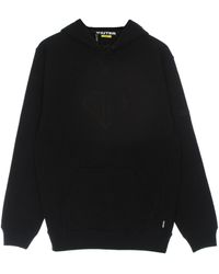 Iuter - Sudadera Con Capucha Para Hombre Con Logo Negro - Lyst