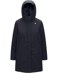 K-Way - Sophie Soft Touch Marmotta Vrouw K71326W-Al9 Blauw - Lyst