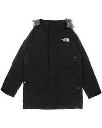 The North Face - Veste Mcmurdo Recyclee Veste Longue Pour Homme Noir - Lyst