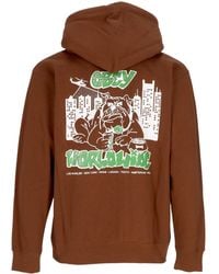 Obey - Zip Hoodie City Watch Dog Premium Zip Hooded Fleece - Lyst