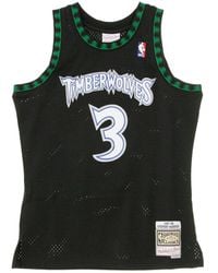 Mitchell &amp; Ness - Herren-Basketball-Tanktop Nba Swingman-Trikot Stephen Marbury Nr. 3 1997–98 Mintim Alternate - Lyst