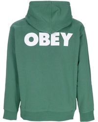 Obey - Sweat A Capuche Leger Pour Hommes Bold Hood Premium French Terry Feuille De Palmier - Lyst