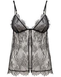 Tom Ford - Top En Encaje Negro - Lyst
