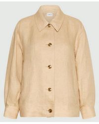 Marella - Linen Jacket Daino - Lyst