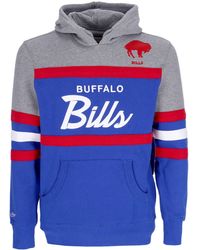 Mitchell &amp; Ness - Sudadera Con Capucha Para Hombre Nfl Headcoach Hoodie Bufbil - Lyst