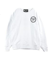 BOY London - Sweat-Shirt A Col Rond Pour Hommes Eagle Backprint Sweat - Lyst