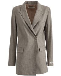 hinnominate - Oversize Jacket Monopetto - Lyst