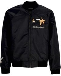 The Hundreds - East Souvenir Jacket Chaqueta Bomber Para Hombre, Color Rojo - Lyst