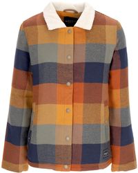 Iriedaily - Coach Jacket Damen Team Sherpa Jacke Karamell - Lyst