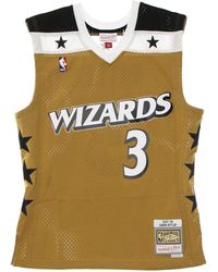 Mitchell &amp; Ness - Basketbaltanktop Voor Nba Swingman Jersey Hardhout Klassiekers Nr. 3 Caron Butler 2007-08 Waswiz Originele Teamkleuren - Lyst
