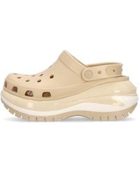 Crocs™ - Zueco Mule Classic Mega Crush Para Mujer W Shitake Rosa - Lyst
