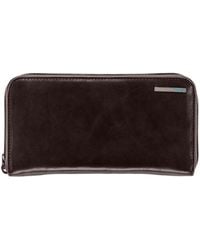 Piquadro - Frauen Geldborse Grob, 4 Blowjobs Frau Pd15B2R-Mo Braun - Lyst