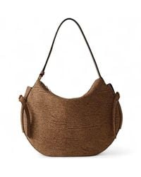 Borbonese - Natural Hobo Op Bag - Lyst