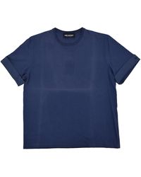 Neil Barrett - T Blaues T-Shirt Fur Herren, Baumwolle, Grafikdruck, Mod. Bjt250Se574S326 - Lyst