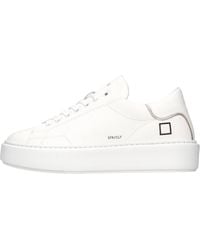 Date - Witte Sneakers - Lyst
