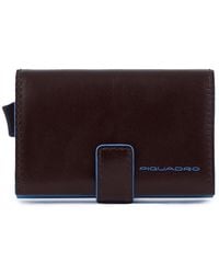 Piquadro - Wallet With Double Card Holder Pp5472B2Blr-Mo - Lyst