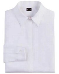 Fay - Witte Hemden - Lyst
