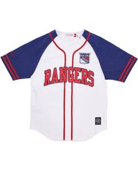 Mitchell &amp; Ness - Nhl Practice Day Button Front Jersey Neyran - Lyst