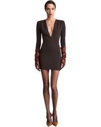 Aniye By - V Kleid Sienna Frau Minikleid - Lyst