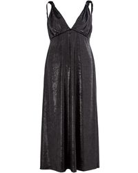 Lardini - Robe Avec Effet Velvet De Paillettes - Lyst