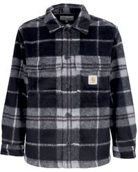 Carhartt - Manning Overhemd Manning Geruit/Zwart/Marengo - Lyst