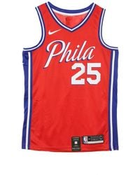 Nike - Camiseta Sin Mangas De Baloncesto Para Hombre Nba Swingman Jersey Statement Edition No 25 Ben Simmons Phi76E - Lyst
