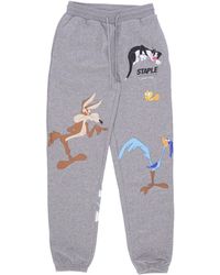 Staple - Lt Aop Sweatpant Pantalon De Survetement Leger Pour Homme Gris Chine - Lyst