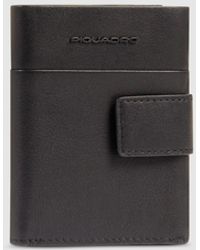Piquadro - Wallet With Coin Holder Pu5957Apr-N - Lyst