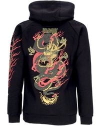 DOLLY NOIRE - Herren Kapuzenpullover Ryu Dragon Hoodie Schwarz - Lyst