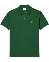 Lacoste - T-Shirt Und Polo Verde - Lyst