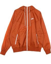 Nike - Windbreaker Sportswear Woven Lined Windrunner Hooded Jacket - Lyst