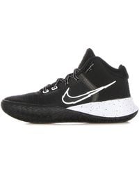 Nike - Kyrie Flytrap 4 Hoge Herenschoen Zwart/Wit/Metallic Zilver - Lyst