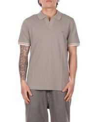 Fay - T-Shirts And Polos Dove - Lyst