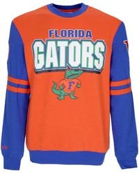 Mitchell &amp; Ness - Sweat-Shirt A Col Rond Ncaa All Over Crew 2.0 Flogat Pour Hommes - Lyst