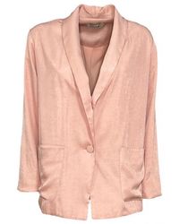 Molly Bracken - Jacket P1317Cap Rosa - Lyst
