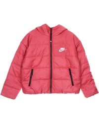 Nike - W Therma Fit Repel Classic Hooded Jacket Down Jacket - Lyst