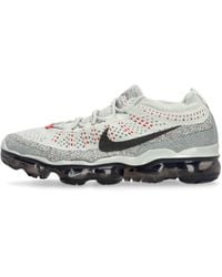 Nike - Herren Low Shoe Air Vapormax 2023 Flyknit Licht Silber Rauch Grau Pants Rot - Lyst