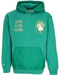 Mitchell &amp; Ness - Sweat A Capuche Homme Nba Team Og 2.0 Sweat A Capuche Polaire Vintage Logo Boscel Couleurs Originales De L'Equipe - Lyst