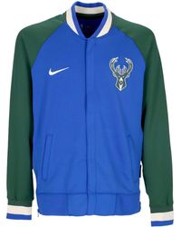 Nike - Sweat-Shirt Leger Universitaire Pour Hommes Nba City Edition Dri-Fit Showtime Veste Entierement Zippee Milbuc - Lyst